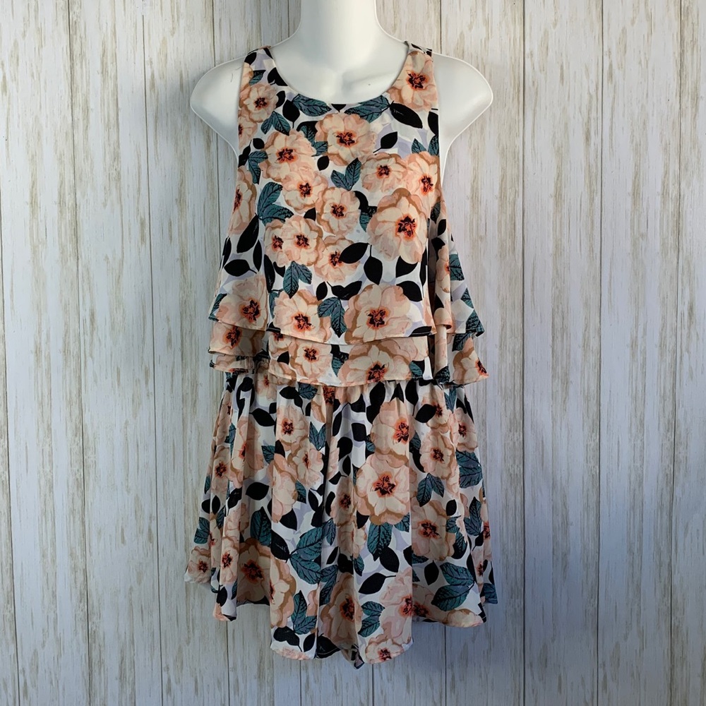 Show Me Your MuMu 2 Piece Top & Shorts Floral